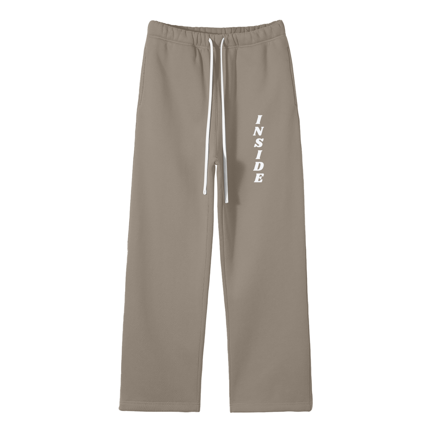 Inside Solid Color Fleece Pants
