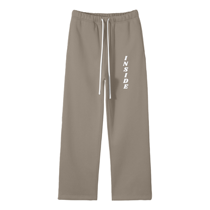 Inside Solid Color Fleece Pants