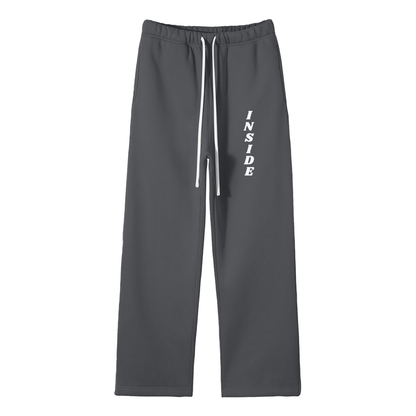 Inside Solid Color Fleece Pants
