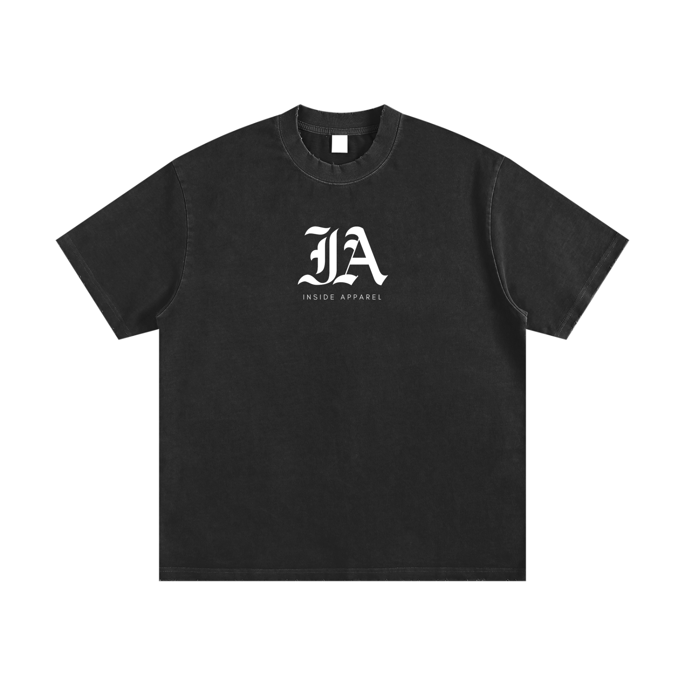 Heavyweight Vintage Washed Frayed T-Shirt
