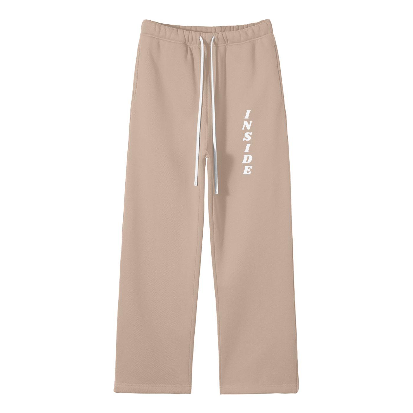 Inside Solid Color Fleece Pants