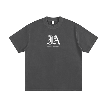 Heavyweight Vintage Washed Frayed T-Shirt